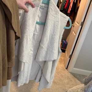 bishop + young Cream Sleeveless Vest